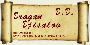 Dragan Đisalov vizit kartica